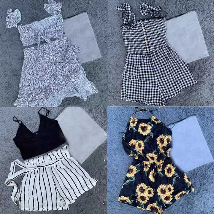 Various women's dresses from brands 