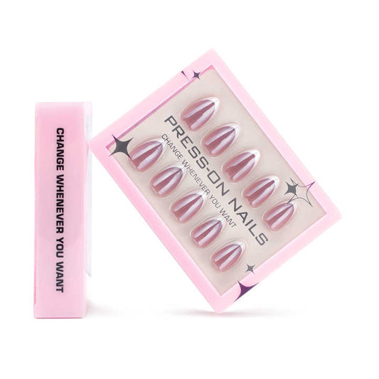 French White- Artificial Nails 