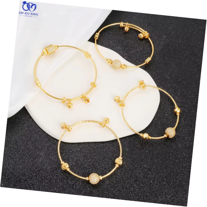 Children's Accessories Children's Bracelet with Plated Charm 