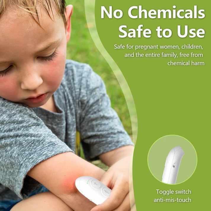 اطقم العنايه-  جهاز علاج لدغات البعوض والحكة