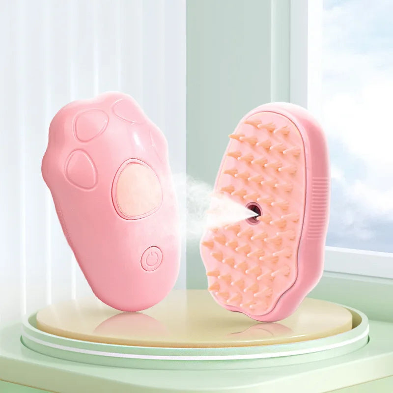 Pet Spray Massage Comb Cleaning Tools 