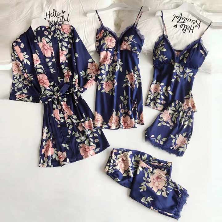 Comfortable printed ladies sleep bras
