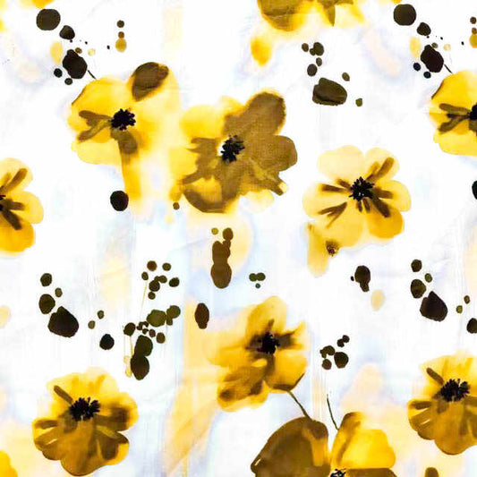 Cotton Poplin Fabric with Digital 