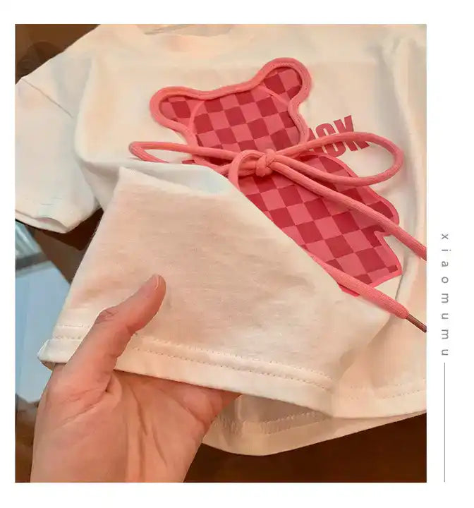 New Stylish Summer Kids Girls Clothing Set 