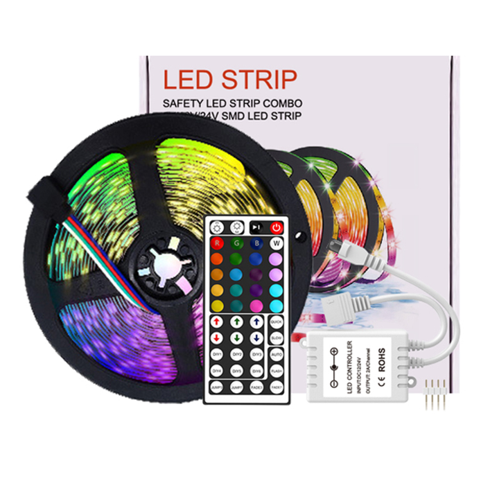 Flexible remote control strip