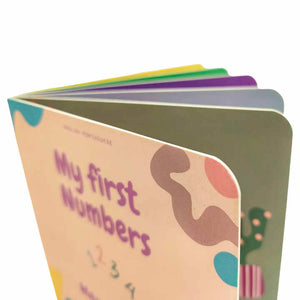 Illustrated children's stories, my first numbers 