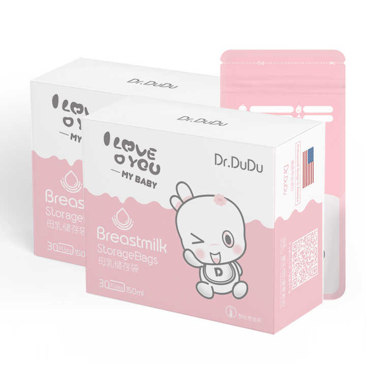 Temperature Sensitive Baby-Milk Storage Bags 