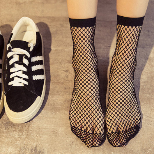 Stockings Sexy Mesh Ladies Stylish Silk Socks New Spring Summer Mesh Socks 