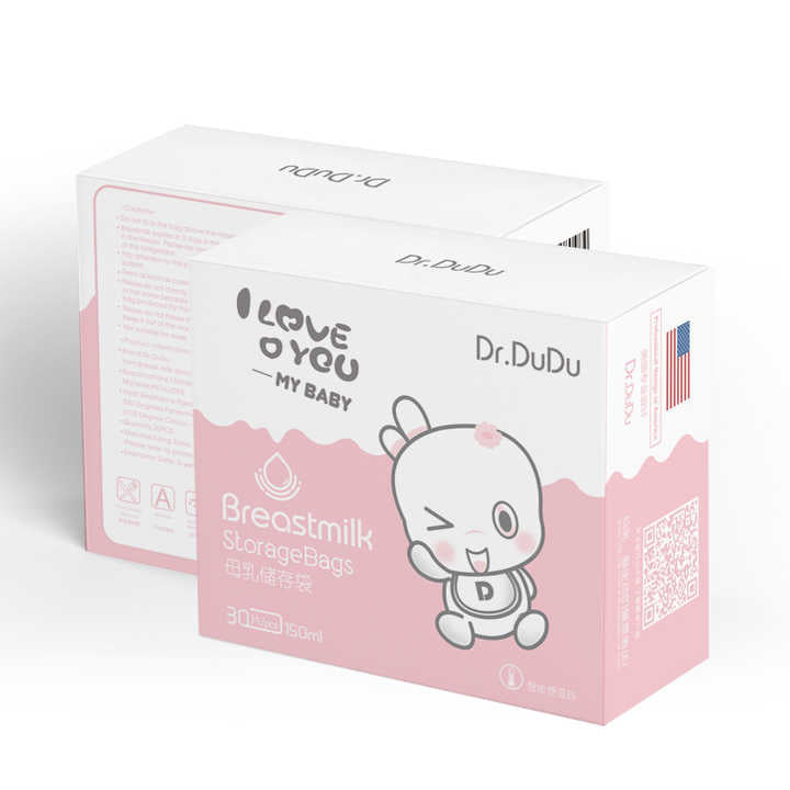 Temperature Sensitive Baby-Milk Storage Bags 