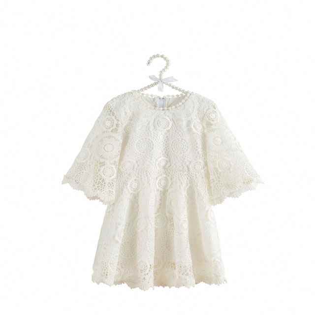 Wholesale Girls Party Dress Lace One Piece Elegant Dresses for Toddler Girls 