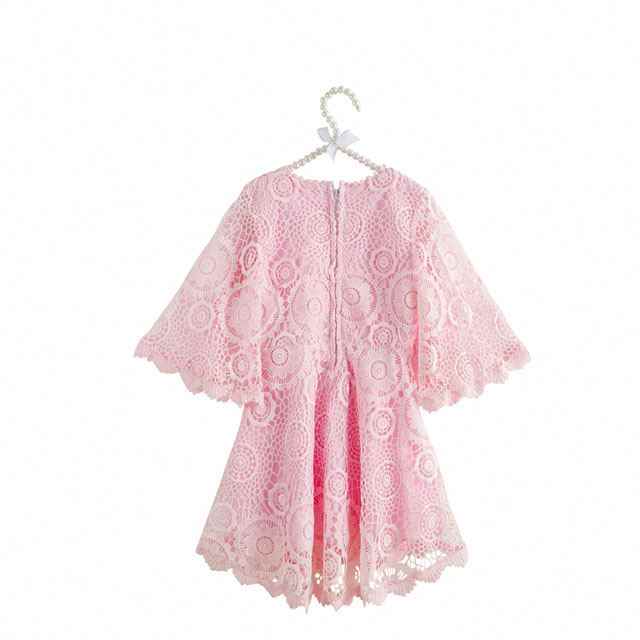 Wholesale Girls Party Dress Lace One Piece Elegant Dresses for Toddler Girls 