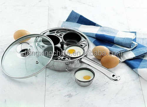Stainless Steel Egg Poacher and Cooker 