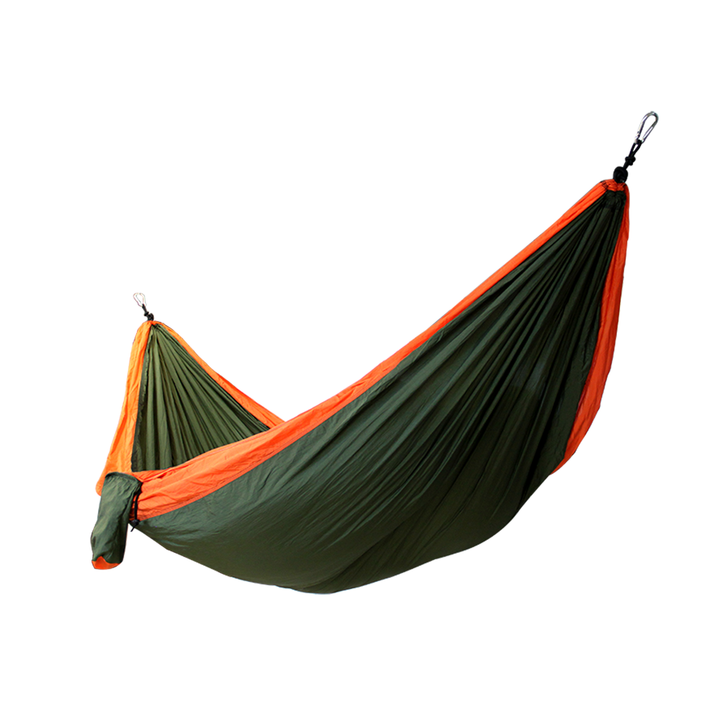 أرجوحة تخييم خارجية متينة محمولة مزدوجة . Durable Portable Double Outdoor Camping Hammock