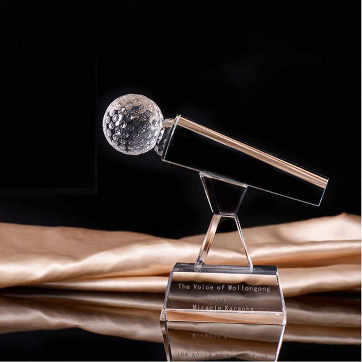 China Crystal Microphone Clear Crystal 
