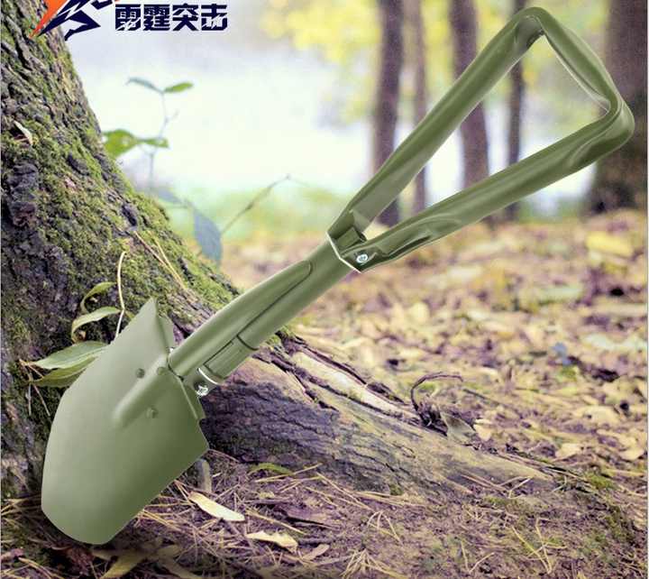 Mini Multifunctional Folding Camping Shovel Survival 