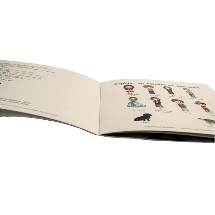 Custom Soft Cover Glossy Colored Hardcover Printed Children's Story Book