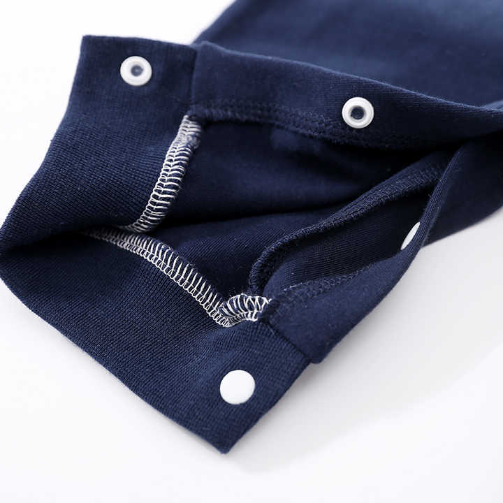 YiErYing Newborn Baby Clothes Fashion 100% Cotton Baby Boy Romper Beard Print and Bow Tie Infant Jumpsuit 