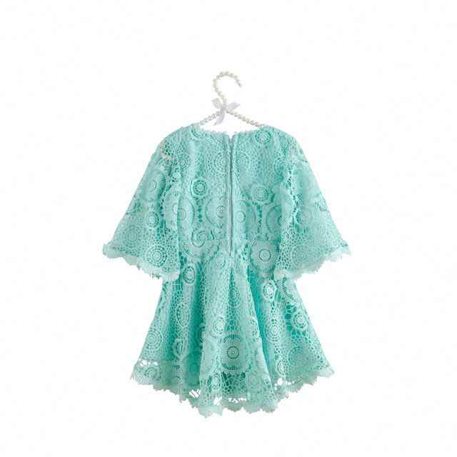 Wholesale Girls Party Dress Lace One Piece Elegant Dresses for Toddler Girls 