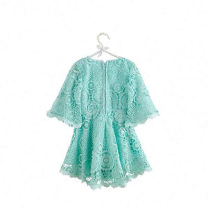 Wholesale Girls Party Dress Lace One Piece Elegant Dresses for Toddler Girls 