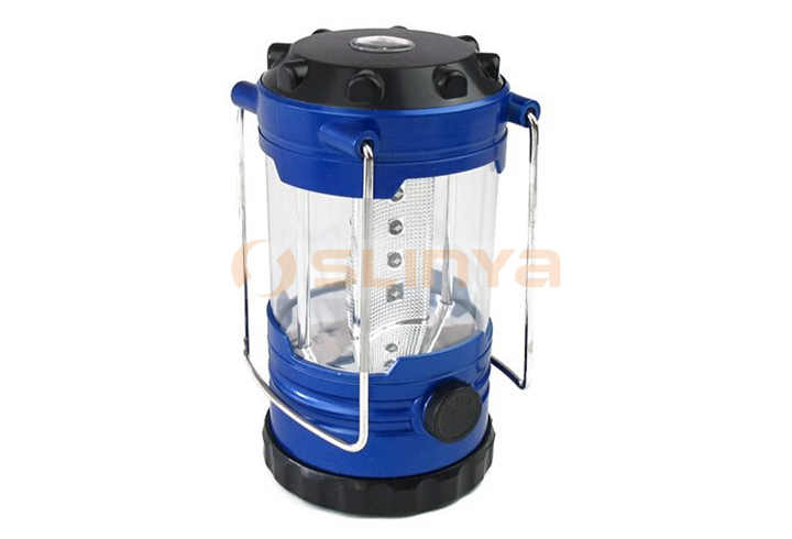 3 AA Dry Battery Power Hanging Camping Tent Foldable Lamp 