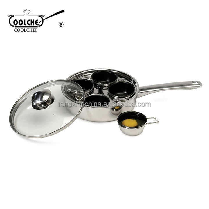 Stainless Steel Egg Poacher and Cooker 