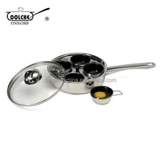 Frying pans, boiling pot 