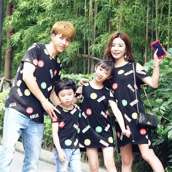 Matching family set for mother and daughter 