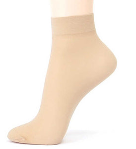 جوارب بطول الكاحل - شفافه