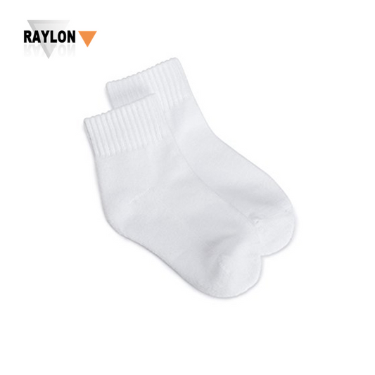 RL-1197 White Socks Children Kids School White Socks 