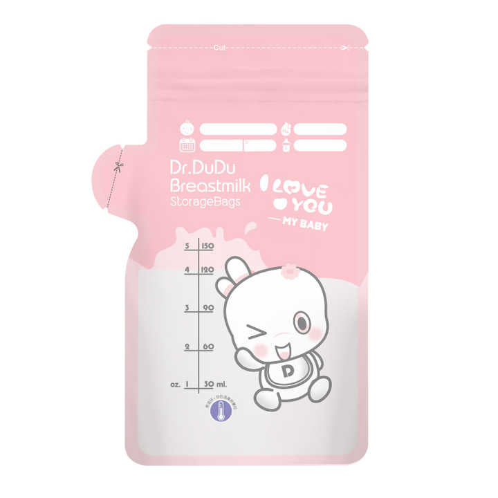 Temperature Sensitive Baby-Milk Storage Bags 