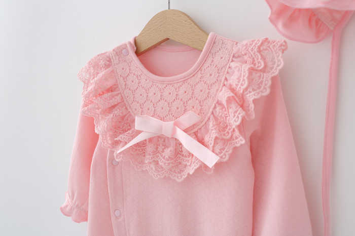 Newborn Baby Girls Romper Clothes 