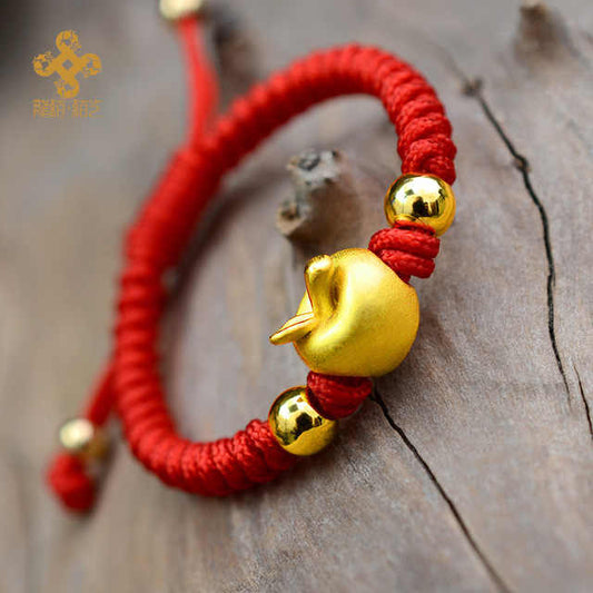 Children's accessories, apple-shaped safety bracelets for children 
