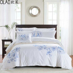 سرير أسرة مفردة فاخرة مجموعات فندقية فاخرة غطاء سرير Popular single bed linen sets hotel linen bed cover