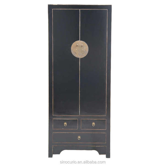 black wardrobe 