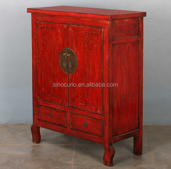 wooden storage cabinet