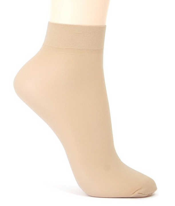 جوارب بطول الكاحل - شفافه