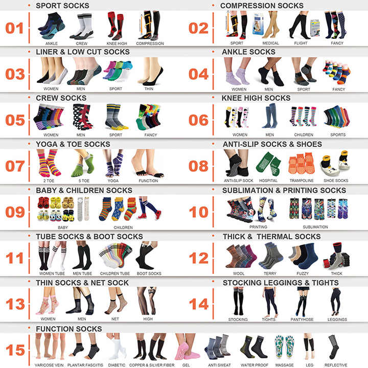 RL-1197 White Socks Children Kids School White Socks 