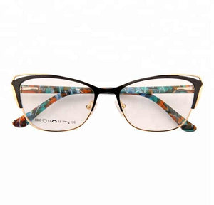 Colorful Women Metal-نظارات العين