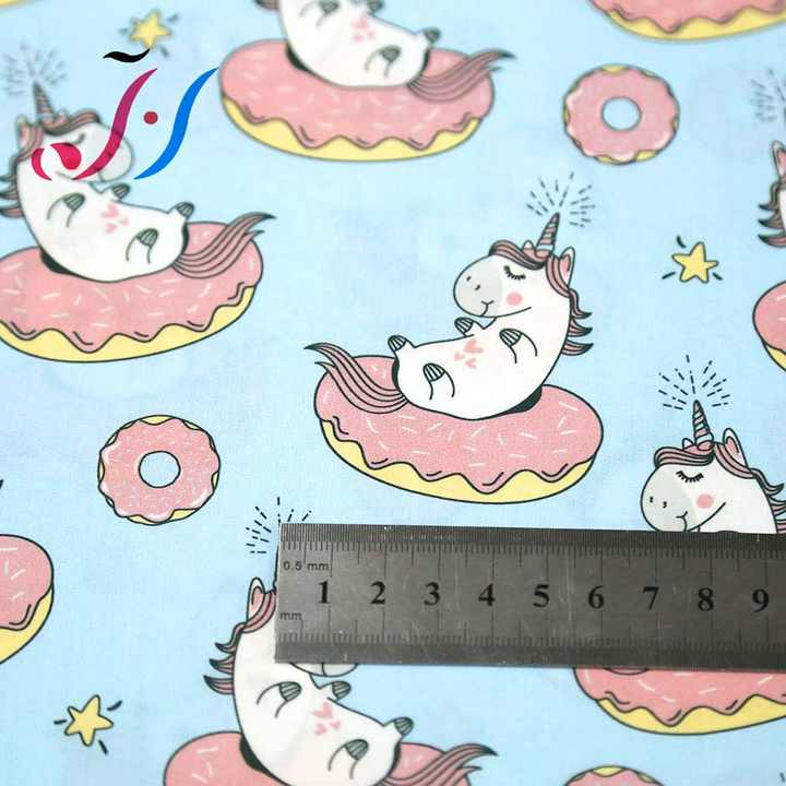 Cotton Woven Custom Digital Printed-Liverpool Polyester Fabric 