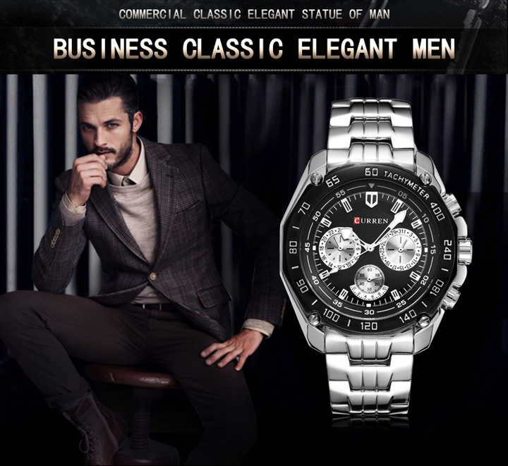 CURREN 8077 Men's Best Selling Watch. CURREN 8077 Men's Best Selling Watch. 