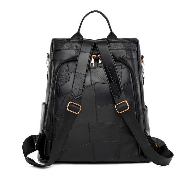 Luxury women's faux leather bag 