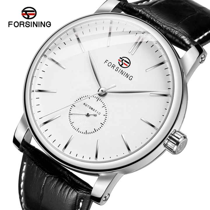 ساعة فورسينينج أوتوماتيكية للرجال مع شعارك . Forsining Men's Automatic Watch with Your