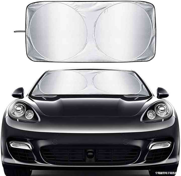 Custom Logo Portable Folding Car Front Window. 
