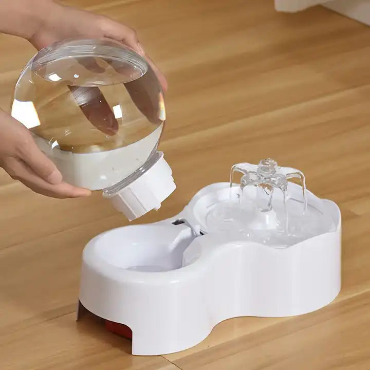 Automatic Gravity Pet Automatic Transparent Visual Fountain for Cats Smart Induction - Pet Accessories 