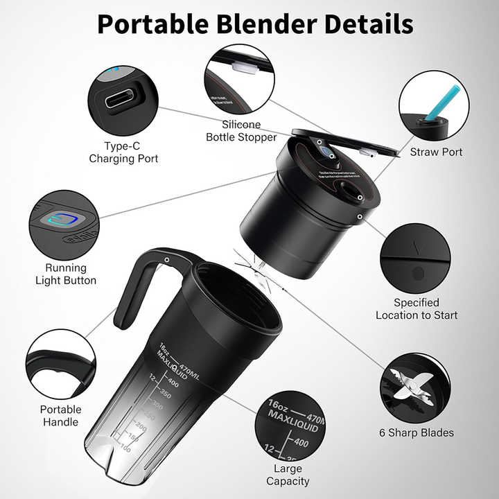 portable blender cup 