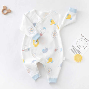 Children's long-sleeved cotton jumpsuit