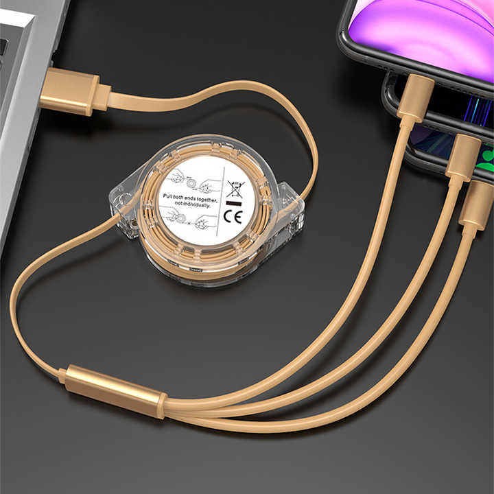 3 in 1 multi charging cable 