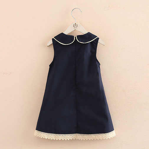 Casual Desgin Lace Design Kids Dresses- Summer Dress for Little Girls