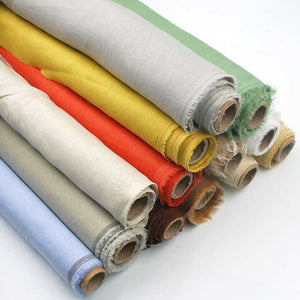 Custom High Quality China Organic-Pure Linen Fabric 