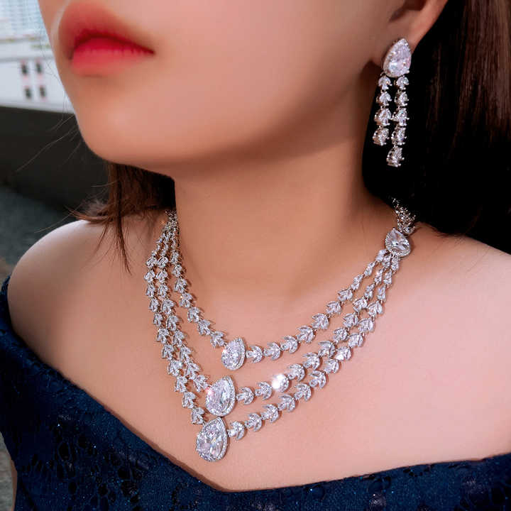 Large 3 Layer Jewelry Set 